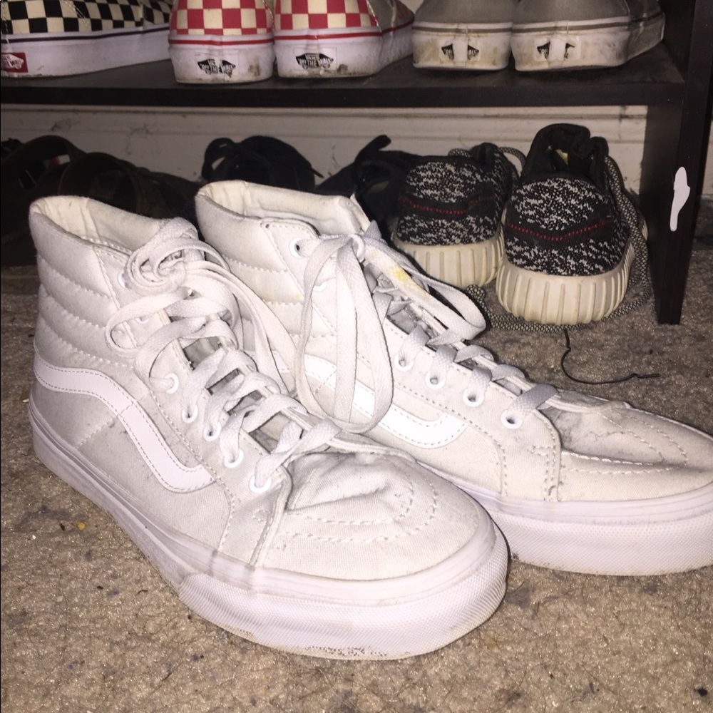 White night top vans